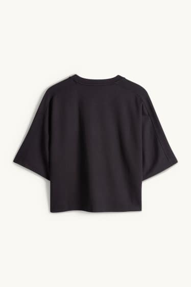 Kobiety - Bluza trykotowa - oversize - czarny