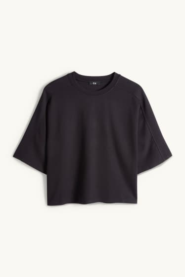 Kobiety - Bluza trykotowa - oversize - czarny