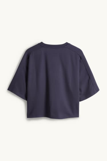 Dona - Dessuadora - oversized - blau fosc