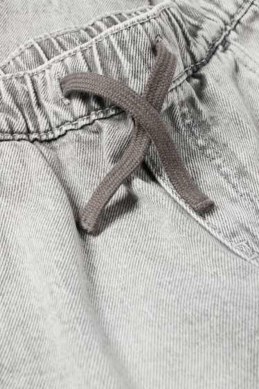 Niños - Jeans cargo - vaqueros - gris claro