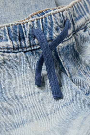 Niños - Jeans cargo - vaqueros - azul claro