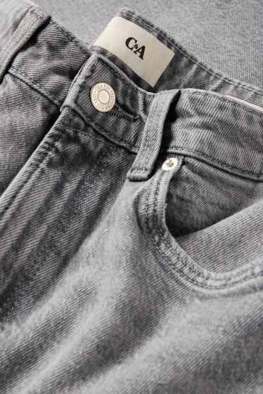 Dona - Barrel Jeans - high waist - texà gris