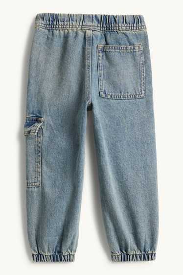 Niños - Jeans cargo - vaqueros - azul