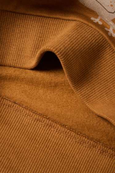 Kinder Buben - Traktor - Sweatshirt - havanna