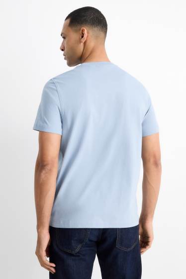 Herren - T-Shirt - Regular Fit - hellblau