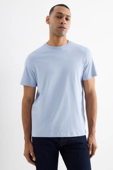 Herren - T-Shirt - Regular Fit - hellblau