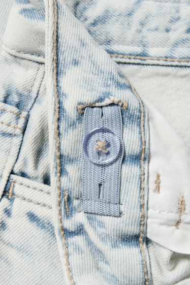 Enfants filles - Barrel jean - jean bleu clair