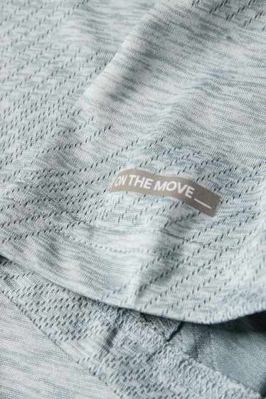 Heren - Sportshirt - regular fit - turquoise