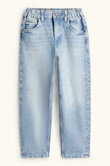Kinder Jungen - Balloon Jeans - helljeansblau