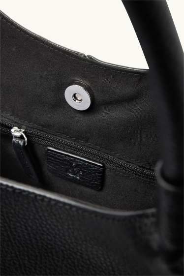 Dona - Bossa shopper gran - pell sintètica - negre