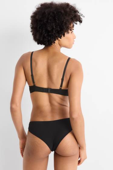 Women - Brazilian knickers - black