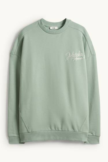 Damen - Sweatshirt - hellgrün