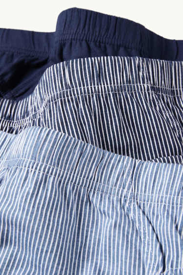 Herren - Multipack 3er - Slip - dunkelblau