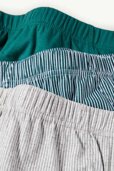 Herren - Multipack 3er - Slip - grün