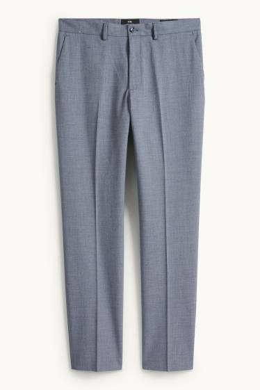 Home - Pantalons - regular fit - elàstics - blau