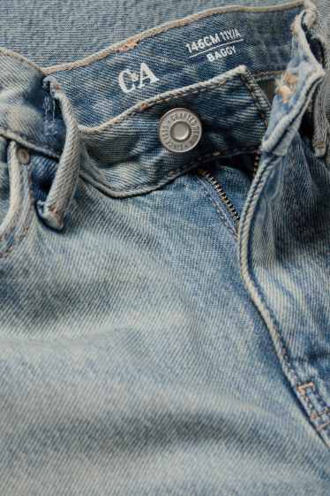 Bambine - Baggy jeans - jeans azzurro