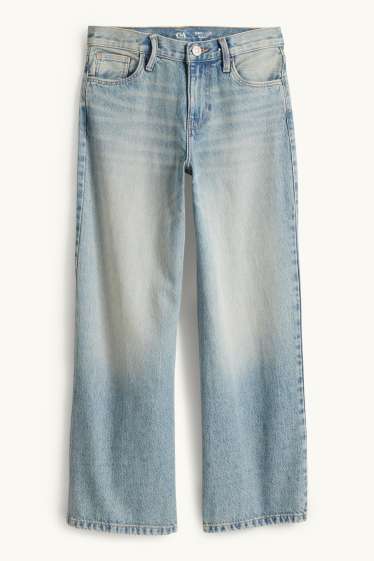 Bambine - Baggy jeans - jeans azzurro