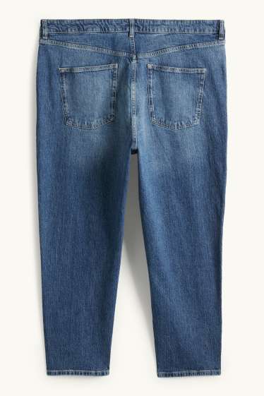 Damen - Mom Jeans - High Waist - LYCRA® - jeansblau