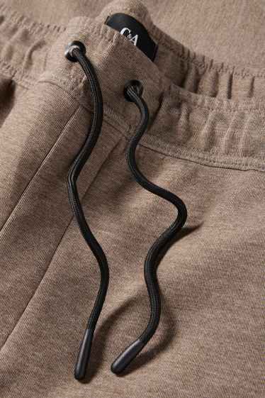Hommes - Pantalon de jogging - marron clair