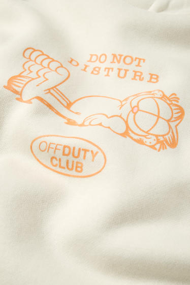 Bărbați - Hanorac supradimensionat - Garfield - bej deschis