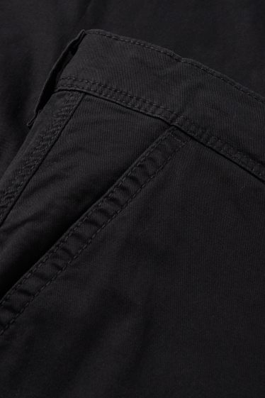 Home - Pantalons cargo - tapered fit - negre