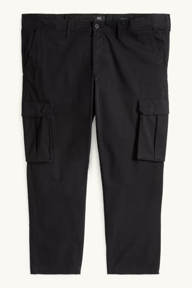 Home - Pantalons cargo - tapered fit - negre