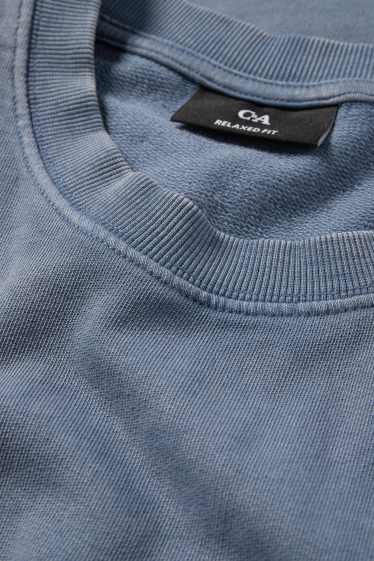Hommes - T-shirt - relaxed fit - bleu