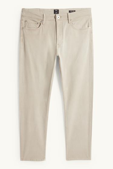 Herren - Hose - Slim Fit - LYCRA® - hellbeige