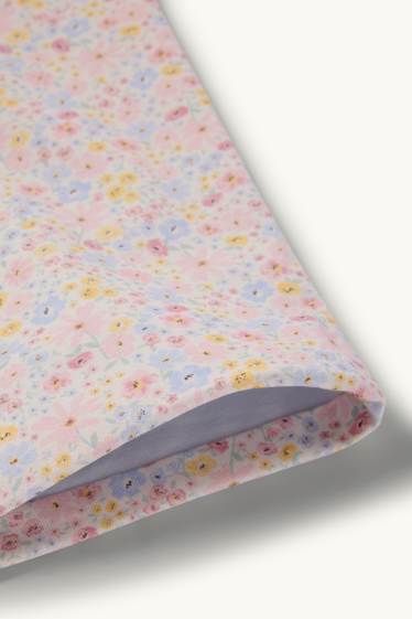 Kinderen: meisjes - Bloem - colsjaal - gekleurd