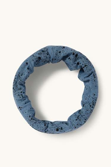 Enfants garçons - Tour de cou - à motif - bleu