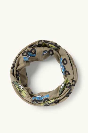 Nen - Camions monstre - bufanda tubular - caqui