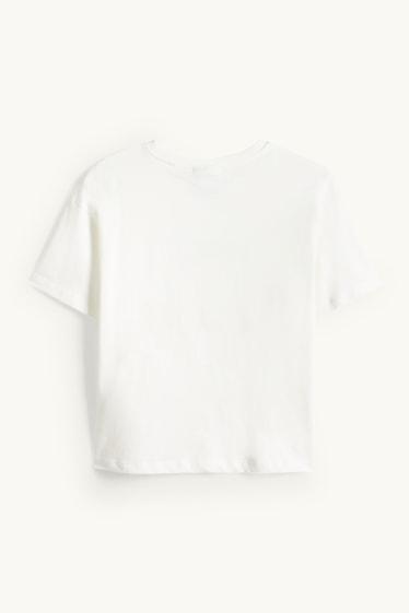 Femmes - T-shirt - regular fit - Mickey Mouse - blanc