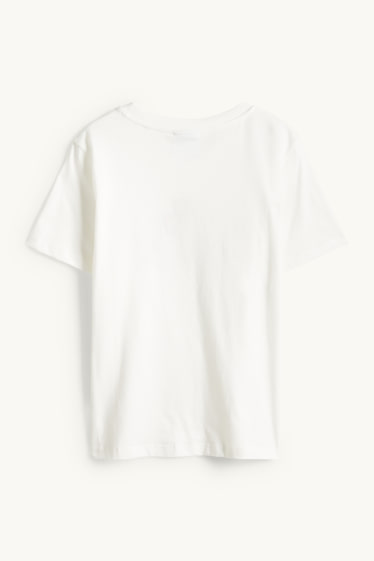 Femmes - T-shirt - regular fit - Mickey Mouse - blanc