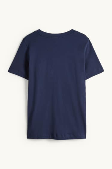 Dámské - Tričko - regular fit - tmavomodrá