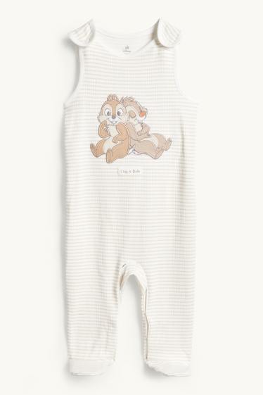 Unisex - Chip & Chap - Strampler-Set - 2 teilig - hellbeige