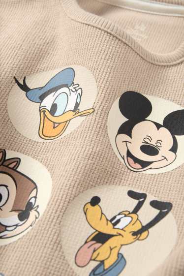 Unisex - Disney - baby sweatshirt - textured - beige