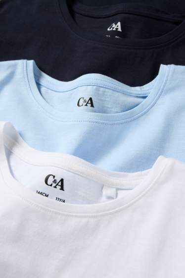 Niñas - Pack de 3 - camisetas de manga corta - blanco