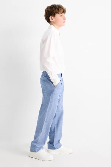 Copii - Băieți - Pantaloni - albastru deschis