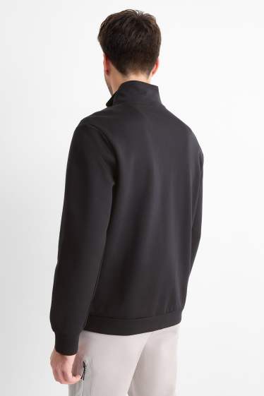 Herren - Sweatjacke - schwarz