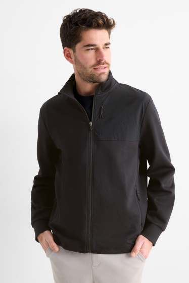 Herren - Sweatjacke - schwarz