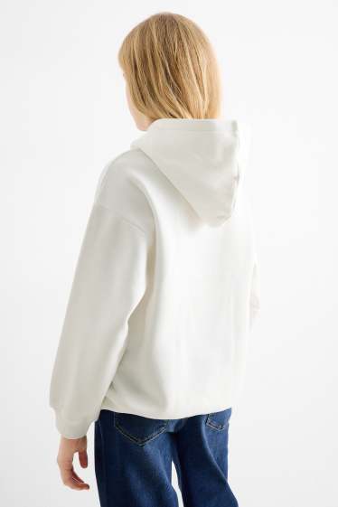 Children Girls - Peanuts - hoodie - white