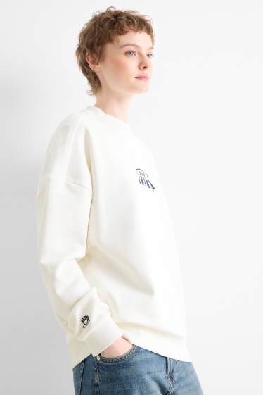 Damen - Sweatshirt - weiss