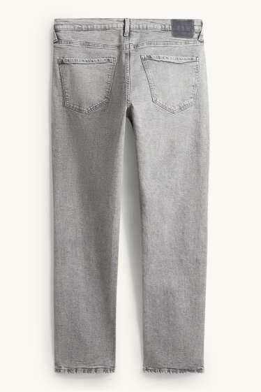 Hommes - Straight jean - jean gris clair