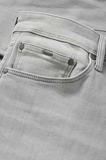 Heren - Slim jeans - jeanslichtgrijs