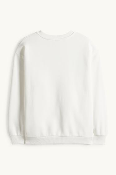 Kinder Mädchen - CapyFun - Sweatshirt - weiss
