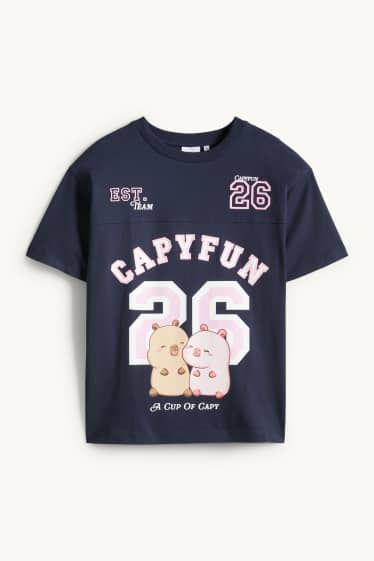 Enfants filles - CapyFun - T-shirt - bleu foncé