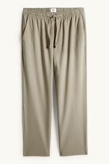 Heren - Broek - groen