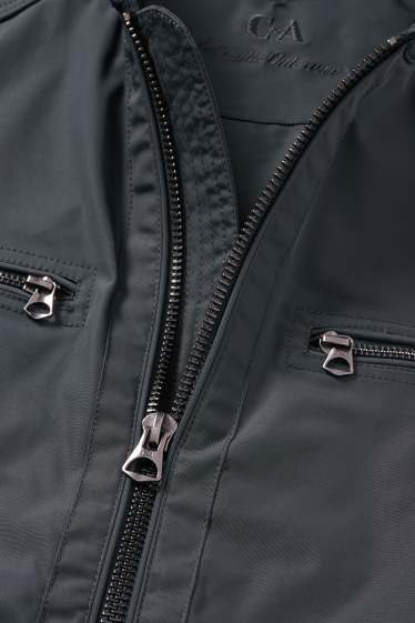 Heren - Jas - donkergrijs