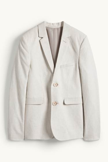 Enfants garçons - Veste de costume - beige clair