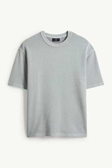 Hommes - T-shirt - relaxed fit - gris clair